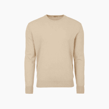 워드로브 WDRB 남성 캐시미어 니트 베이지 스웨터 CASHMERE KNIT SWEATER (MEN)