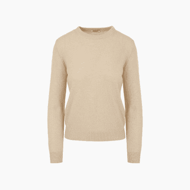 워드로브 WDRB 여성 캐시미어 니트 베이지 스웨터 CASHMERE KNIT SWEATER (WOMEN)